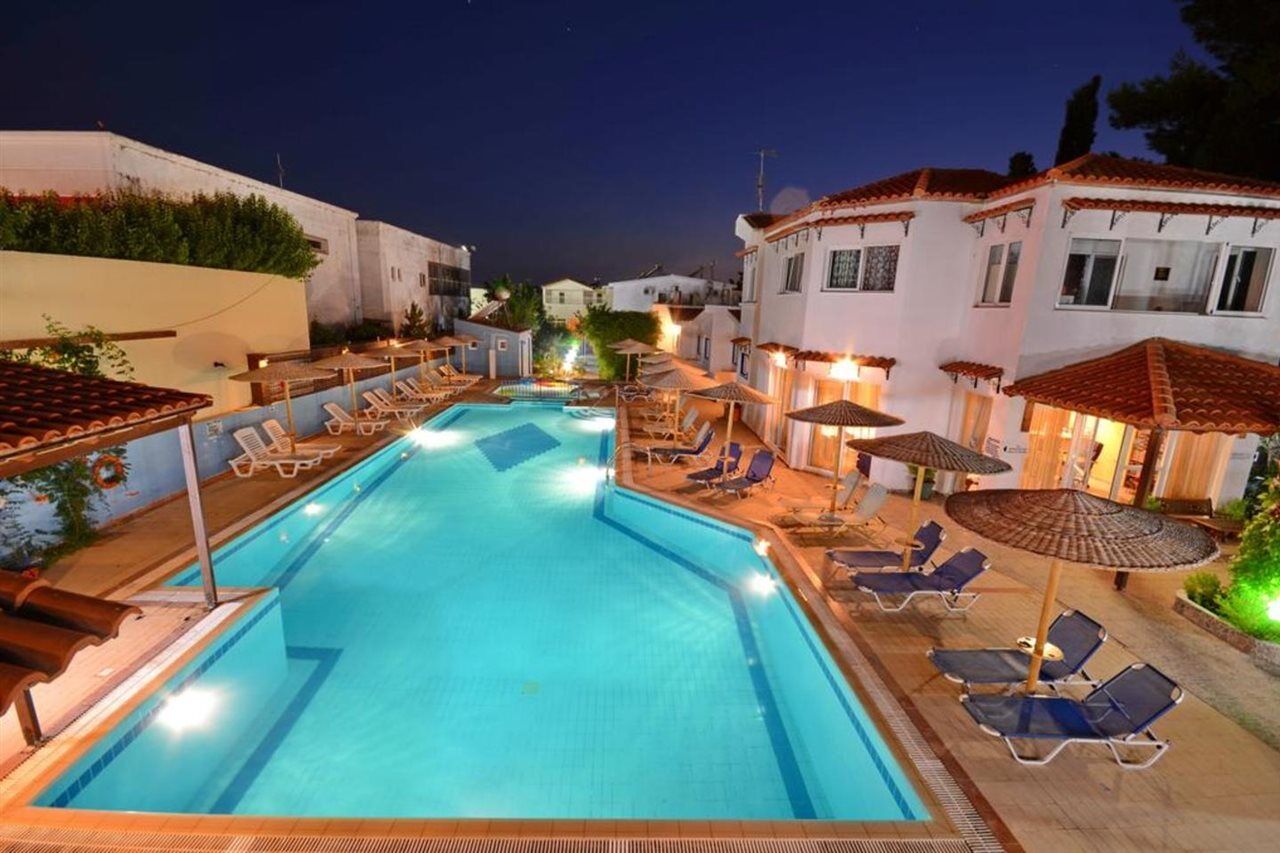 Tigaki Aspro Spiti Hotel Apartments מראה חיצוני תמונה